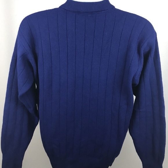 Vintage Nordstrom Lambswool Polo Sweater - Picture 5 of 7